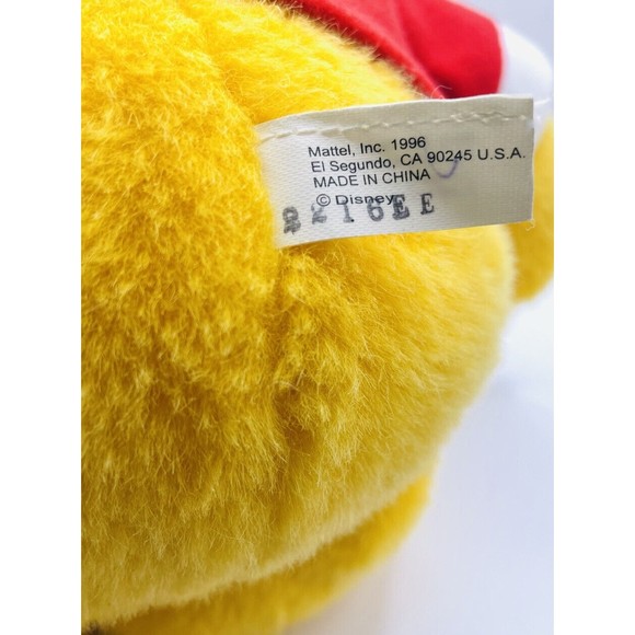 Matttel Winnie The Pooh JC Penney Christmas Plush 1996 14" P11 - Picture 8 of 9